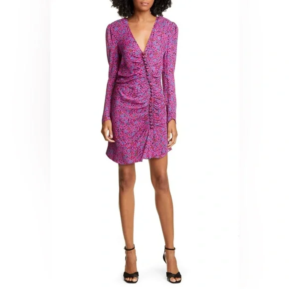 veronica beard purple dress Veronica Beard